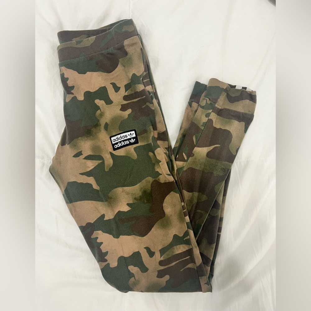 Women’s camo adidas leggings
